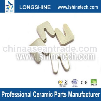 fine polishing alumina textile and zirconia ceramic fitting