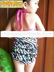 one pice kids swimwear
