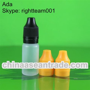 flacon bottle with childproof cap long tip