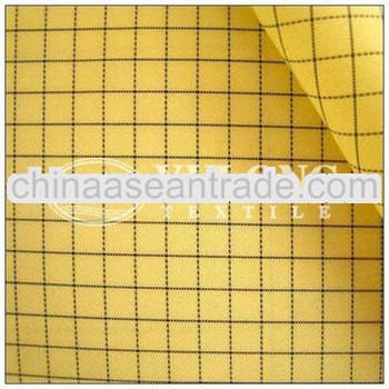 flame resistant antistatic fabric for protective garment