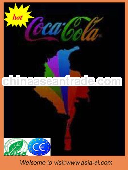 flash tee panel with 100% cotton T-shirt and flashing panel