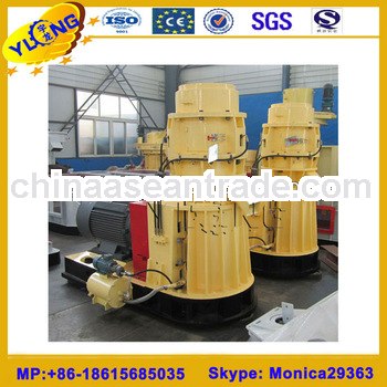flat die wood pellet mill/corn stalk pelletizing machine