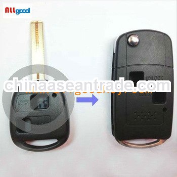 flip car key for Modified Lexus 2 buttons flip car key blank