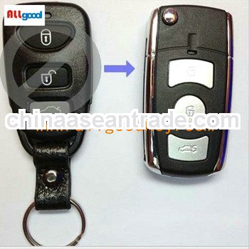 flip key shell for Hyundai Cerato 3-button flip car key shell