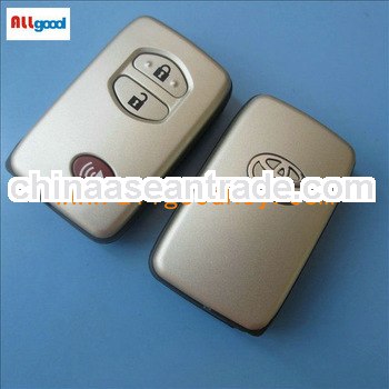 flip remote key blank for Toyota 2+1 button folding modified remote key shell