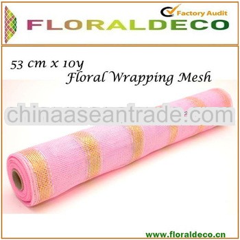 floral mesh wrap
