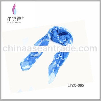 floral printing voile long fashion scarf