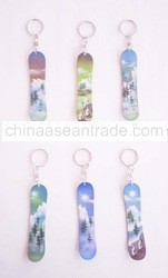 Snow Board Key Chains
