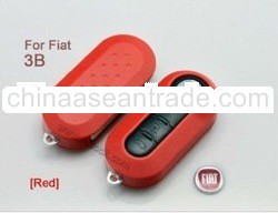 Fiat flip remote key shell 3 button in five colors