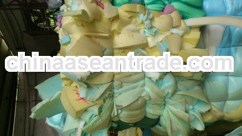 foam scrap (bra foam)