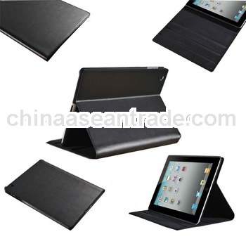 folder pu leather case for ipad 2 leather ipad 2 case