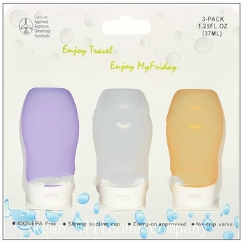 food grade silicone shampoo bottle with high quality