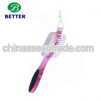 foot brush with pumice stone