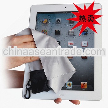 for LCD microfiber cleaning cloth key chain