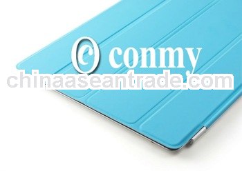 for ipad 3 leather case with smart cover