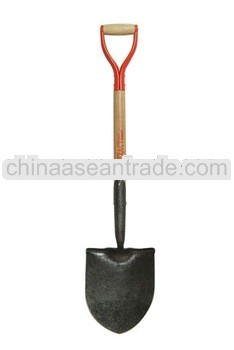 forged solid shovel