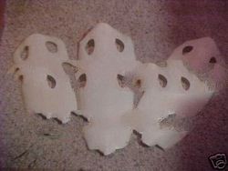 Raw Hard Stingray Skin Bleached