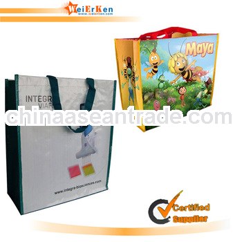 free sample and laminated shopping pp bag