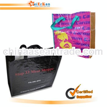 free sample and pp laminated recycle promotional bag