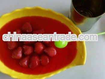 fresh crop in L/S canned strawberry