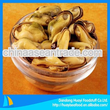 fresh frozen green mussels