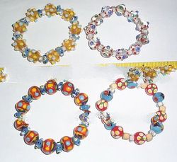 Glass Beads Bracelet
