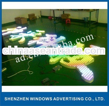 front lit business logo sign led sign letter FLL-005-903