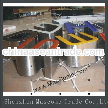 frontlit led sign board led time and temperature signs