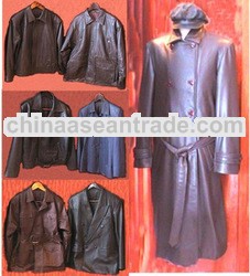 leather jackets and coats