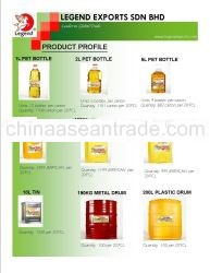 RBD PALM OLEIN VEGETABLE COOKING OIL
