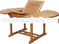 Round Ext. table 120x120/180x75