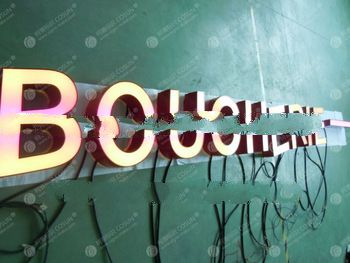 full colour frontlit channel letters