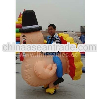 funny advertising inflatable cartoon display