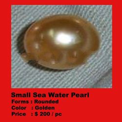 small sea water pearl