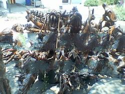 Gembol Ukir Jepara Antique Imitation Crafts