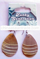 Funky Generation Sea Shell Earring
