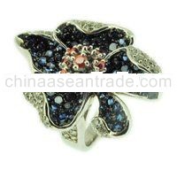 High end sterling silver ring 1-SR0009