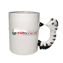 11oz blank sublimation animal shaped coffee mugs