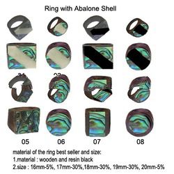 Fashion Rings Wooden