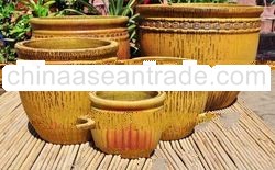 AARY New design Outdoor Ceramic pot - Ceramic Outdoor planter