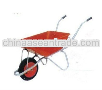 garden tool names wheelbarrow red metal tray WB2206