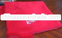 Personalized Red Valentine Blanket
