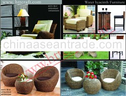 sofa set water hyacinth