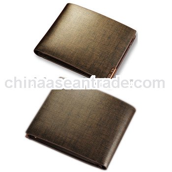 genuine leather custom wallet for men wholesale price