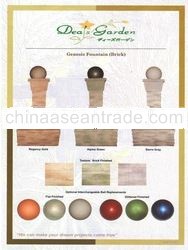 GENESIS BRICK FOUNTAIN