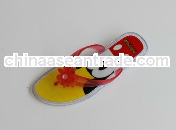girls new design material slippers 2013
