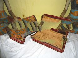 Batik Fabric combination leather cow