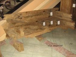 Teak Benches With Primitive Style