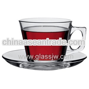 glass coffee cup set