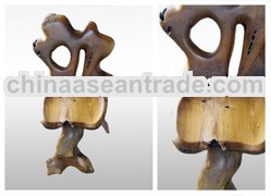 root chair wooden craft